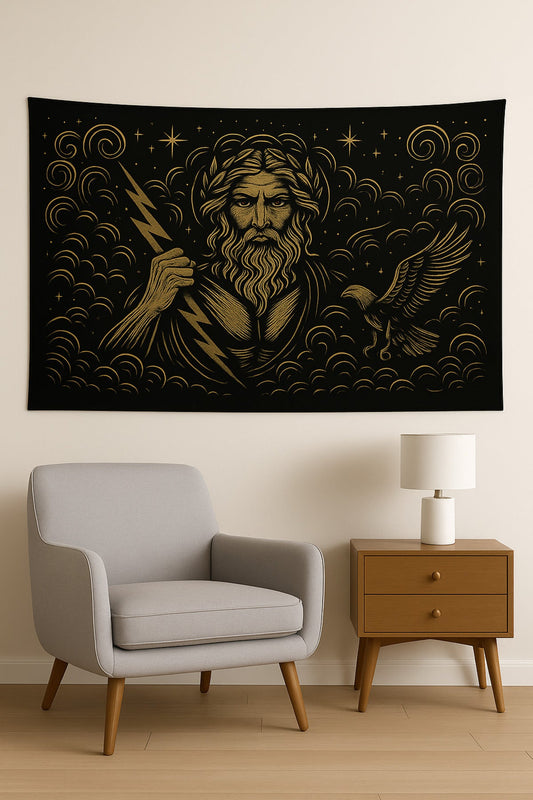 ZEUS Dekoratif Duvar Örtüsü Halısı 140 X 100 Cm-70x100 Cm